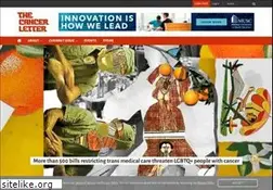 Sites similar to cancerletter.com