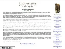 Sites similar to cancerlynx.com