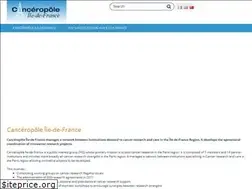 Sites similar to canceropole-idf.fr