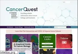 Sites similar to cancerquest.org