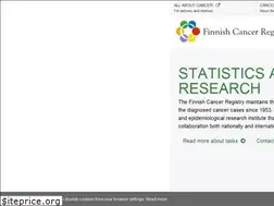 Sites similar to cancerregistry.fi