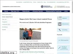 Sites similar to cancerschool.at
