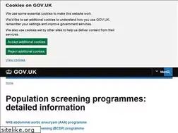 Sites similar to cancerscreening.nhs.uk