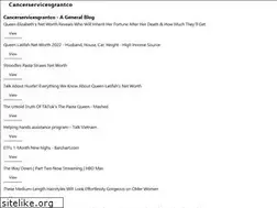 Sites similar to cancerservicesgrantco.com