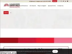 Sites similar to cancersupportcincinnati.org
