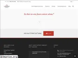 Sites similar to cancersupportet.org