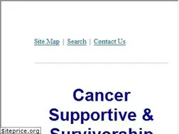 Sites similar to cancersupportivecare.com
