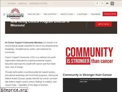 Sites similar to cancersupportmontana.org