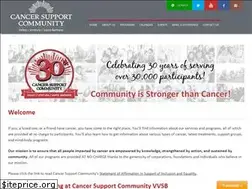 Sites similar to cancersupportvvsb.org