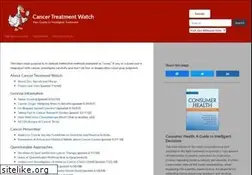 Sites similar to cancertreatmentwatch.org