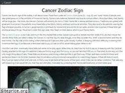 Sites similar to cancerzodiac.net
