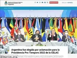 Sites similar to cancilleria.gov.ar