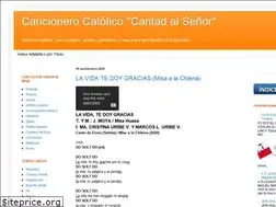 Sites similar to cancionerocatolico.blogspot.com