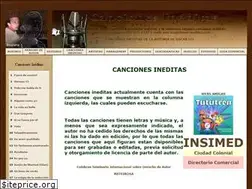 Sites similar to canciones-ineditas.com