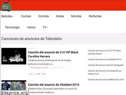 Sites similar to cancionesdetelevision.com
