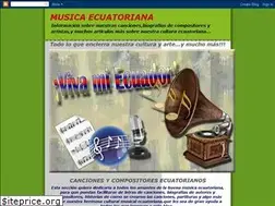 Sites similar to cancionesecuatorianas.blogspot.com