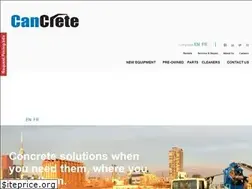 Sites similar to cancreteequipment.ca
