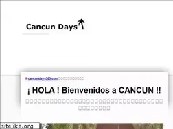 Sites similar to cancundays.jimdo.com
