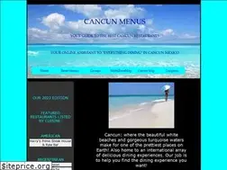 Sites similar to cancunmenus.com