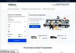 Sites similar to cancuntransportation.com