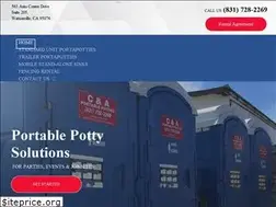 Sites similar to candaportablepotties.com
