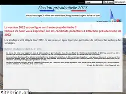 Sites similar to candidat-2017.fr