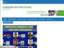 Sites similar to candidatos.com.pe