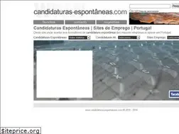 Sites similar to candidaturas-espontaneas.com