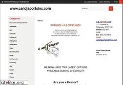 Sites similar to candjsportsinc.com
