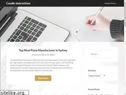 Sites similar to candle-instructions.com
