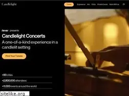 Sites similar to candlelightexperience.com