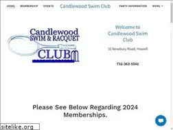 Sites similar to candlewoodswimclub.com