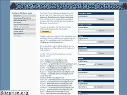 Sites similar to canecorsopedigree.com