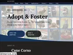 Sites similar to canecorsorescue.org