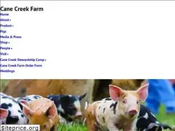 Sites similar to canecreekfarm.us