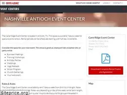 Sites similar to caneridgeeventcenter.com