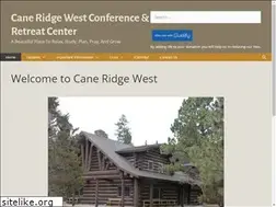 Sites similar to caneridgewest.org