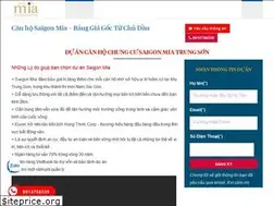 Sites similar to canhosaigonmia.edu.vn
