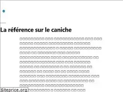 Sites similar to caniche.ca