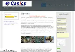 Sites similar to canics.com