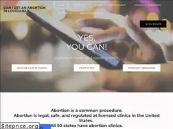 Sites similar to canigetanabortioninlouisiana.com