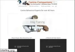Sites similar to canine-companions.com