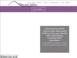 Sites similar to caninebowentechnique.com