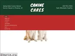 Sites similar to caninecaresaz.com