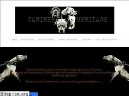 Sites similar to canineheritage.weebly.com