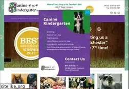 Sites similar to caninekindergarten.com