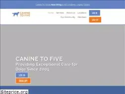 Sites similar to caninetofive.com