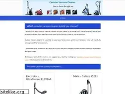 Sites similar to canistervacuumcleaner.net