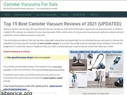 Sites similar to canistervacuumsforsale.com