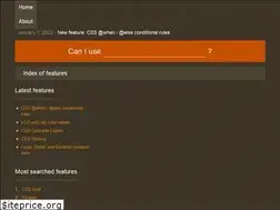 Sites similar to caniuse.com